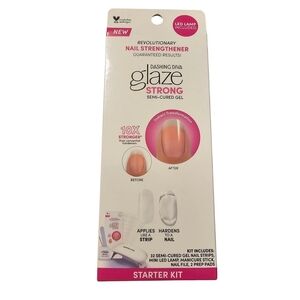 Glaze Strong Semi-Cured Gel Starter Kit - White